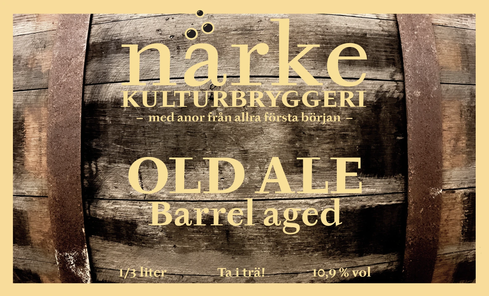 OLD ALE Barrel aged